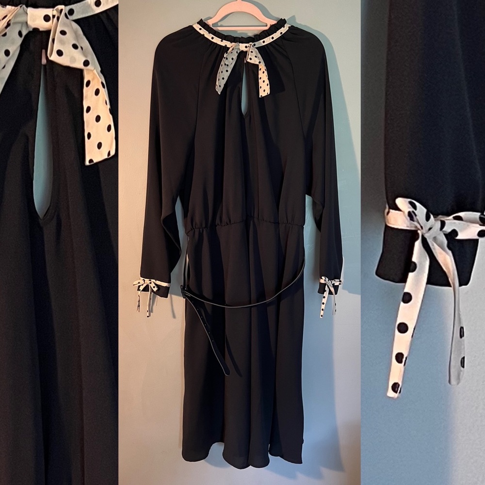 UNIQUE VINTAGE - NWT-  keyhole midi dress